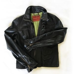 Buttery soft leather jacket.